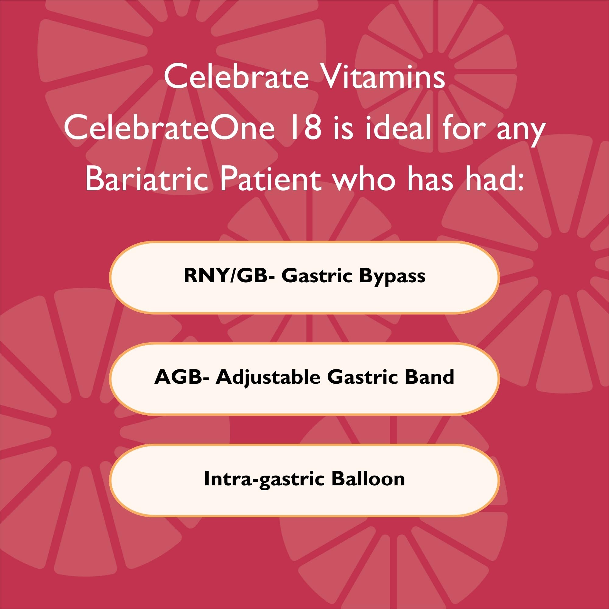 CelebrateONE chicles 18 mg hierro, apto para uso diario tras cirugía bariátrica