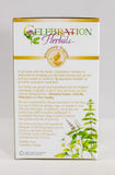Etiqueta de Angelica Root Orgánica con información clara para elegir una infusión natural.