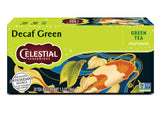 Celestial Seasonings té verde descafeinado en empaque reciclable para consumo consciente