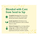 Empaque reciclable y bolsas sin cuerda de Celestial Seasonings reducen residuos