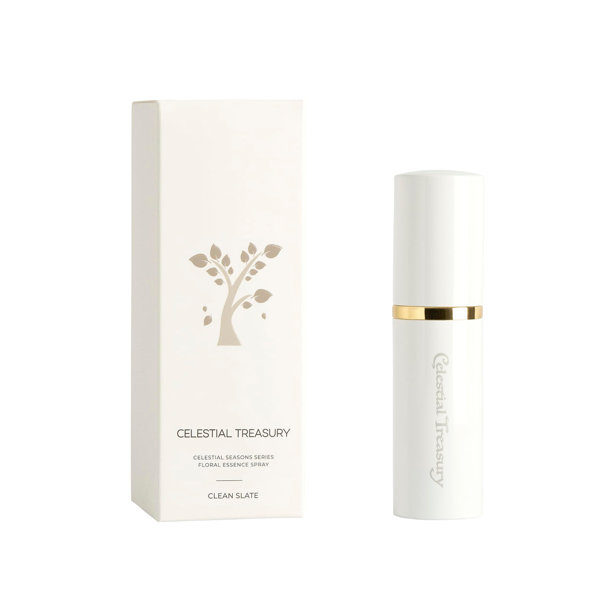 Celestial Treasury Esencia Floral Bendita, frasco 30ml, purifica cuerpo y mente.
