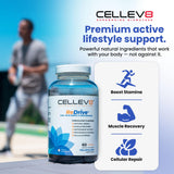 Gominolas frambuesa Cellev8 ReDrive, textura suave para recuperación tras entrenamiento