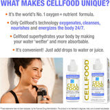 Cellfood oxígeno y energía: sensación de vitalidad para el día.