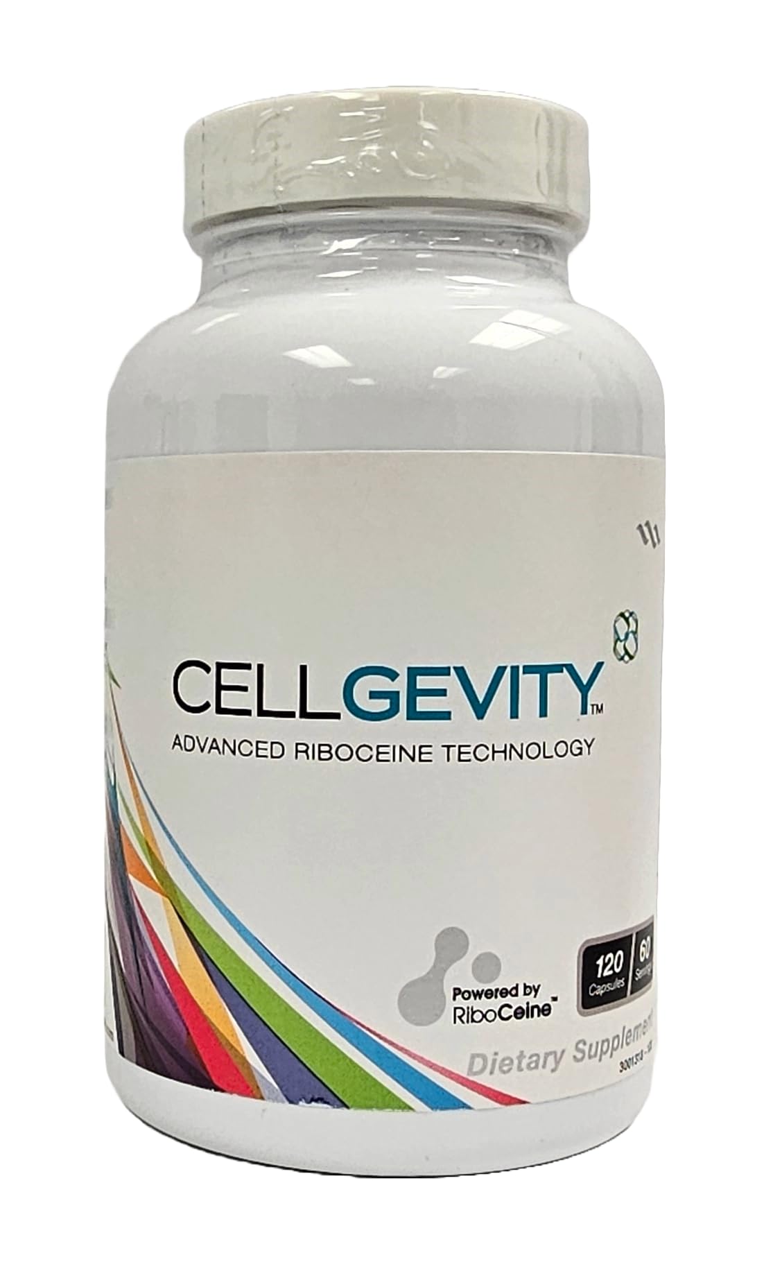 Cellgevity, botella de cápsulas vegetales, potenciando energía diaria de forma natural.