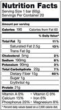 Barras Cemueo Kirkland Signature con 21 g de proteína y etiqueta nutricional clara.