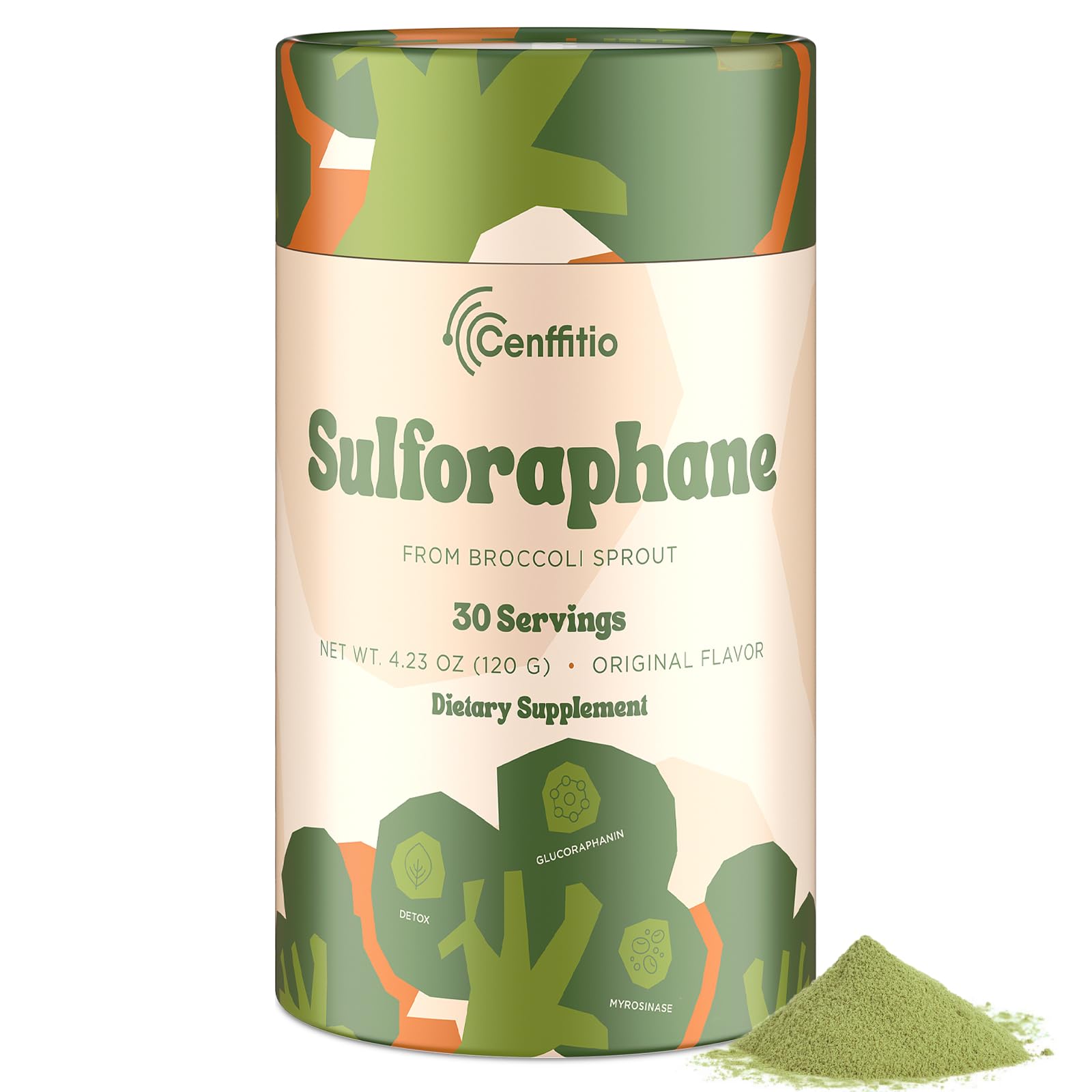 Cenffitio: polvo de sulforafano de brotes de brócoli para mezclar