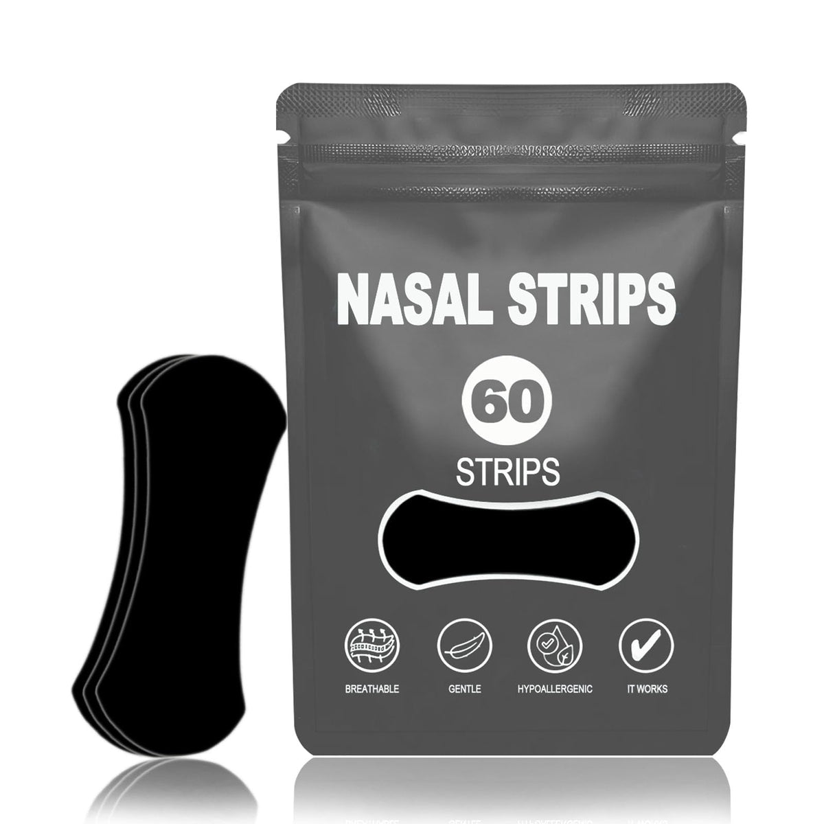 Tira nasal Cenlomat para dormir con ronquidos reducidos y confort nocturno.