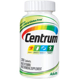Centrum: tableta multivitamínica para uso diario y fácil de tragar.