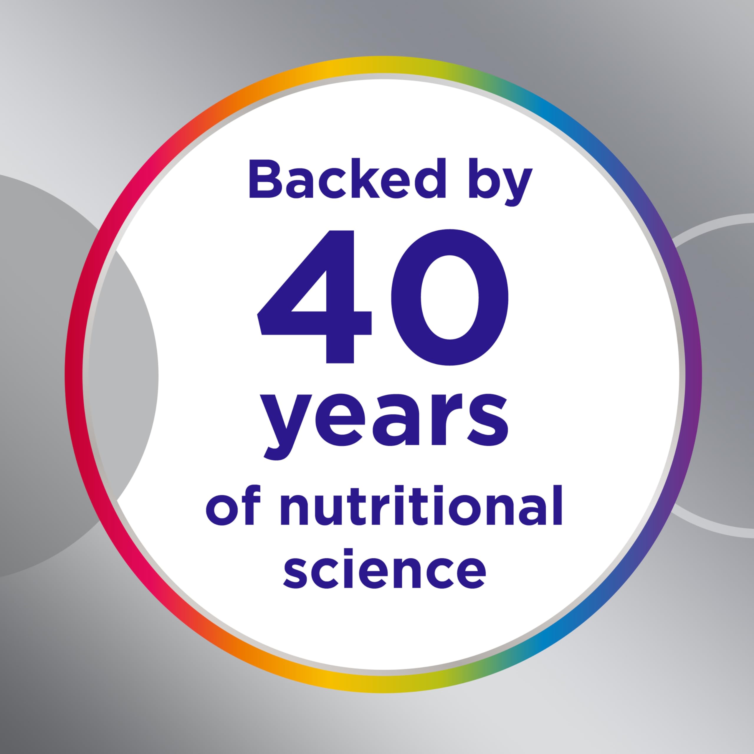 Gomitas Centrum MultiGummies para hombres 50+ con sabores naturales, fáciles de tomar.