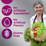 Centrum MultiGummies sabores fruta naturales, experiencia de merienda sabrosa.