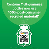 Centrum MultiGummies sin edulcorantes artificiales, sabor natural