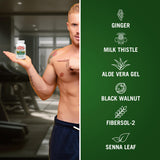 The Cleaner Detox: cápsulas vegetarianas para apoyo digestivo.