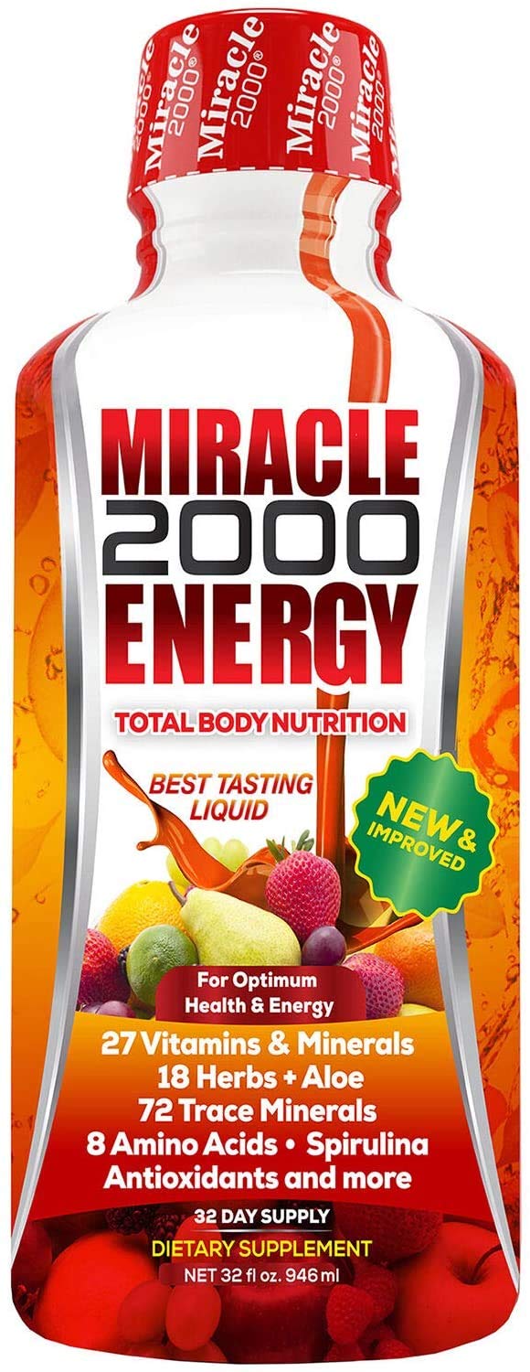 Century Systems Miracle 2000, botella de nutrición total para energía diaria