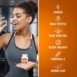 The Cleaner Detox, bote con cápsulas fácil de tomar