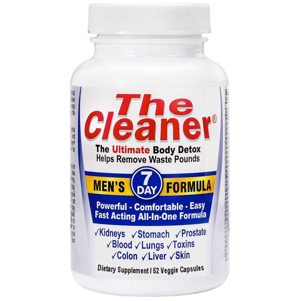Century Systems The Cleaner Detox: botella con cápsulas para desintoxicación de 7 días