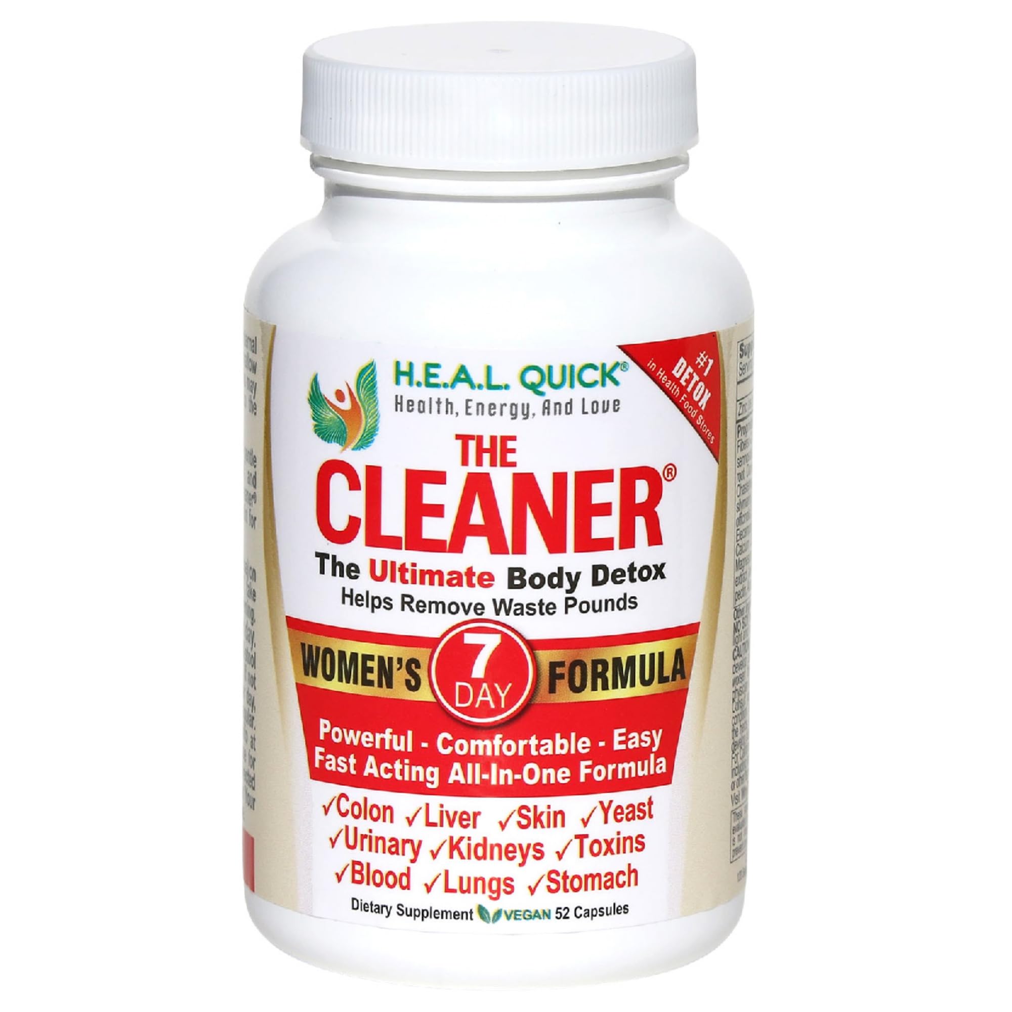  Century Systems The Cleaner Detox: empaque visible para limpieza interna suave.