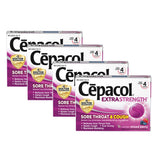 Cepacol Extra Strength en empaque para alivio de garganta y malestar bucal