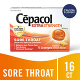 Cepacol paquete de 16 pastillas, conveniencia para uso diario