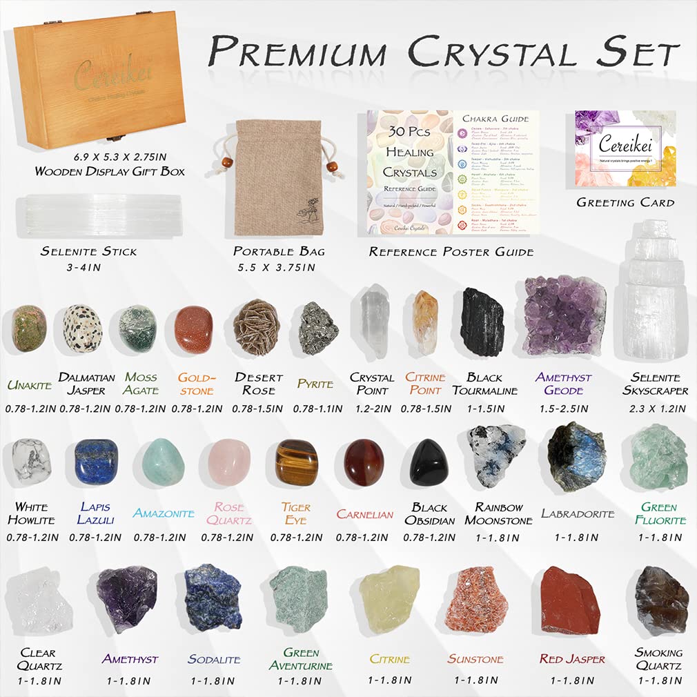 Cereikei piedras de protección combinadas 8 para protección del espacio.