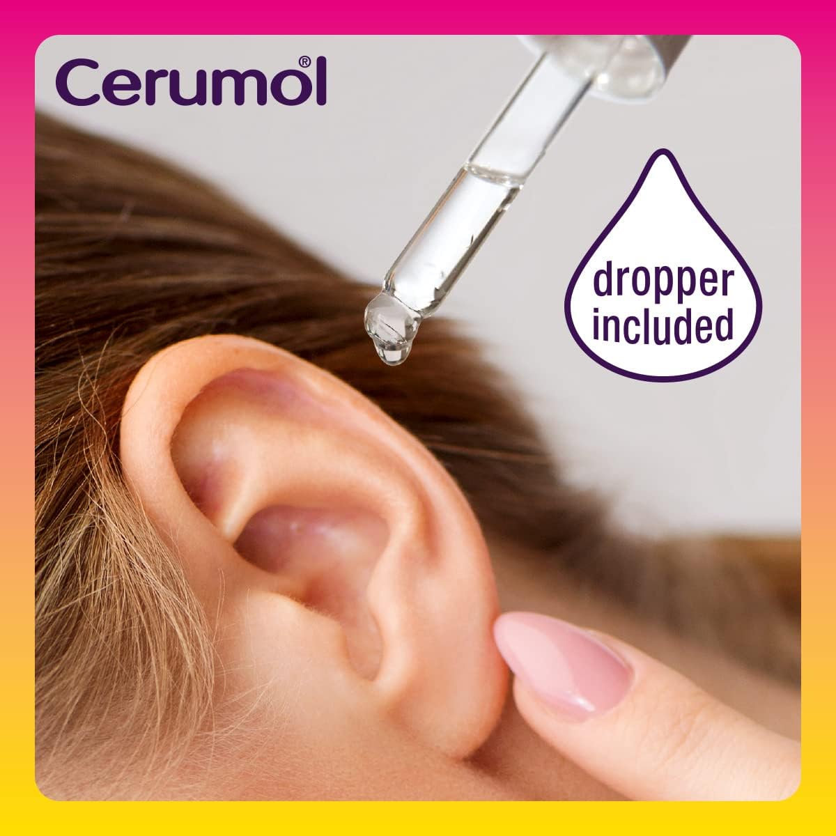 Cerumol oreja claridad audición, mantiene oído más claro.