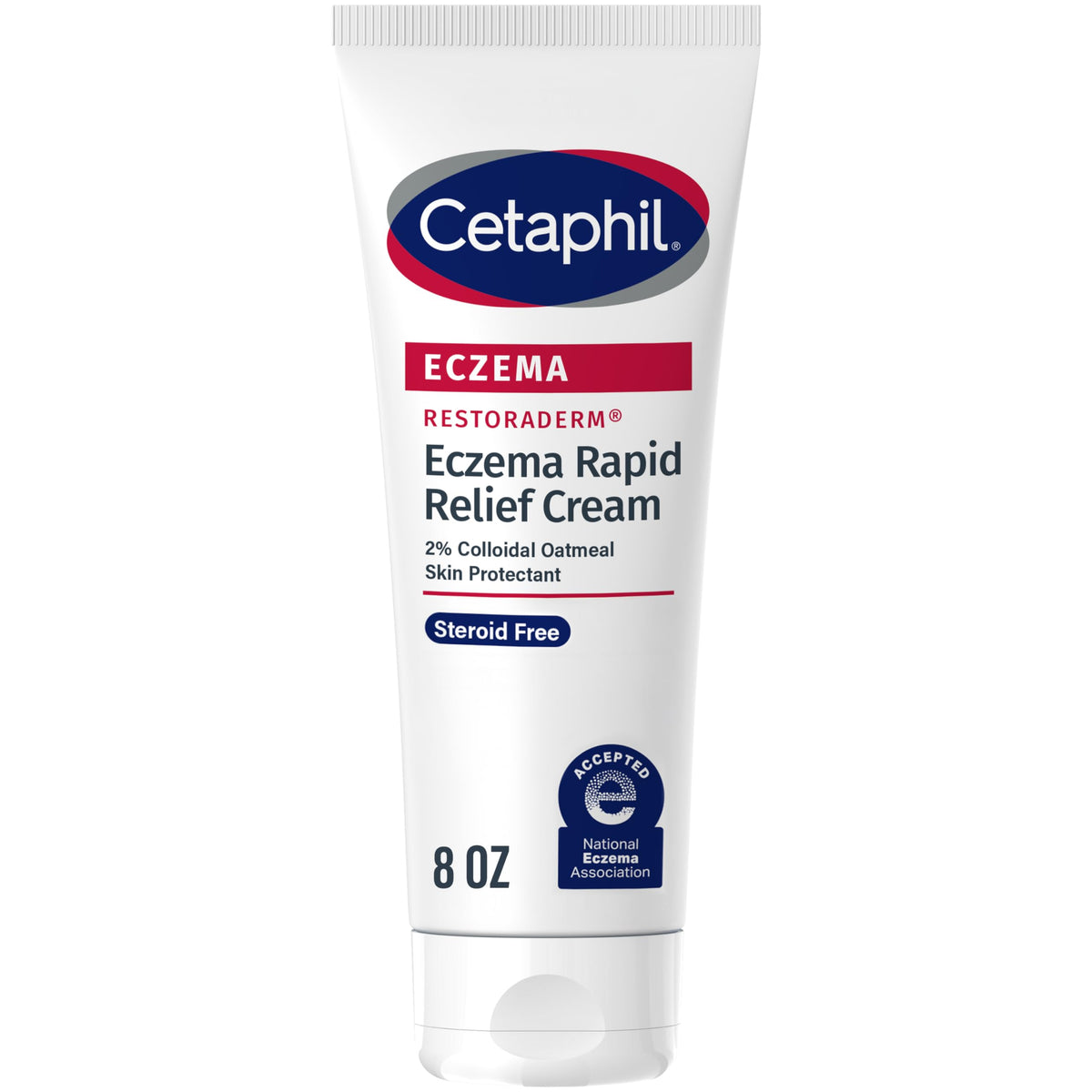 Cetaphil Restoraderm crema para piel sensible, calma irritación y fortalece la barrera.