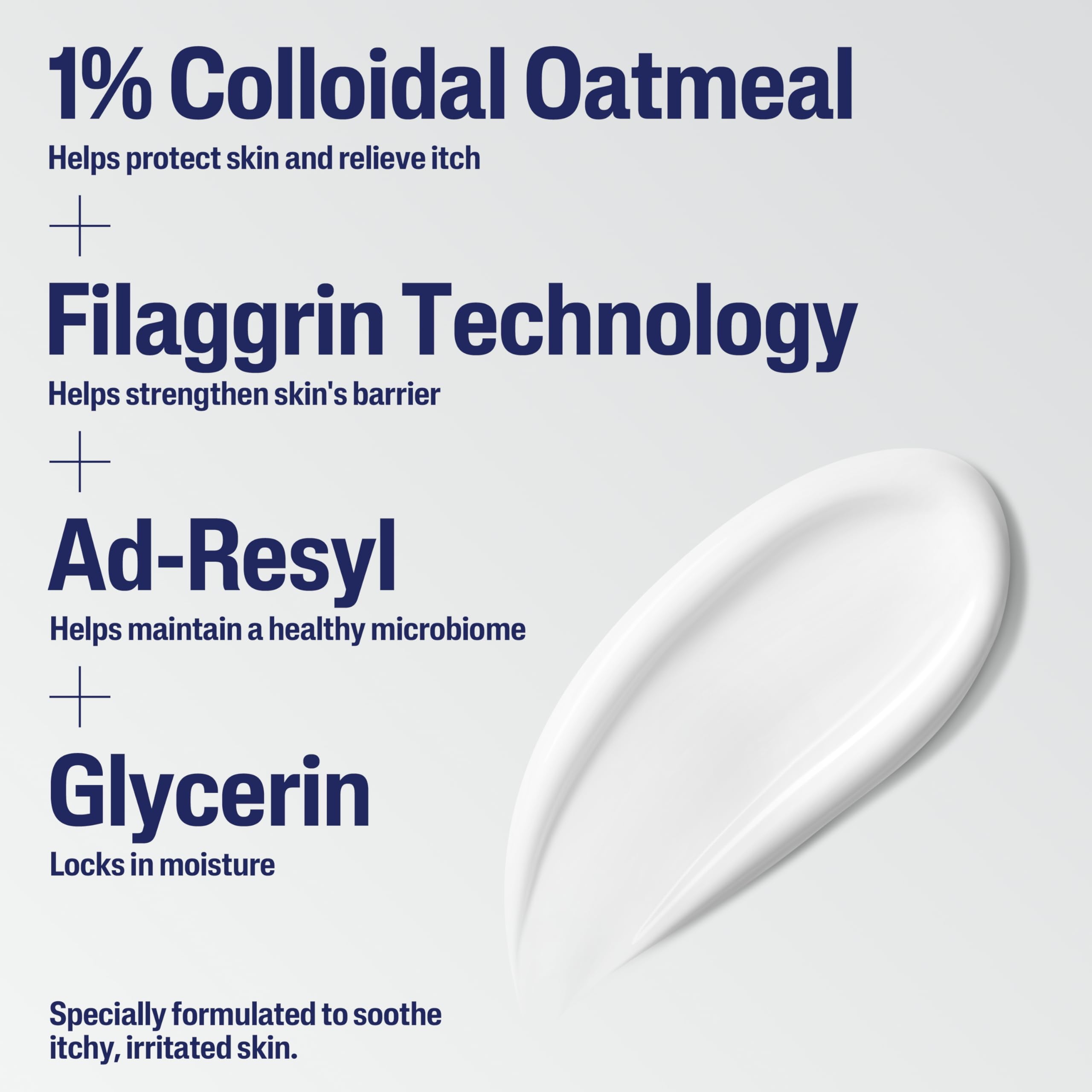 Ad-Resyl en Cetaphil Restoraderm ayuda a fortalecer la barrera cutánea.