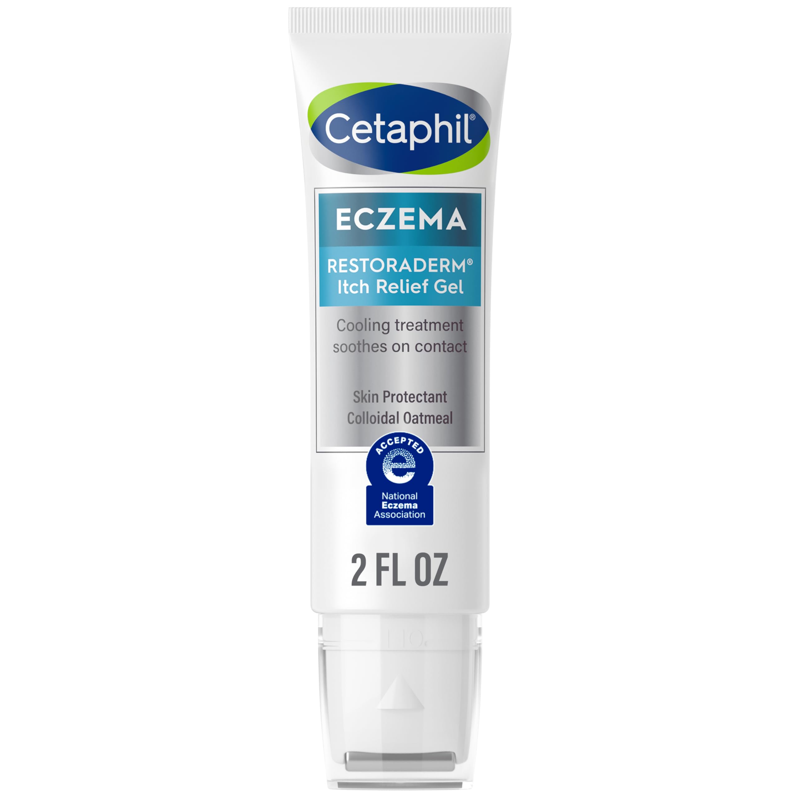 Cetaphil Restoraderm Gel con aplicador frío alivia la comezón de piel sensible