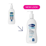 Piel sensible con alivio de irritación gracias a Cetaphil Restoraderm.