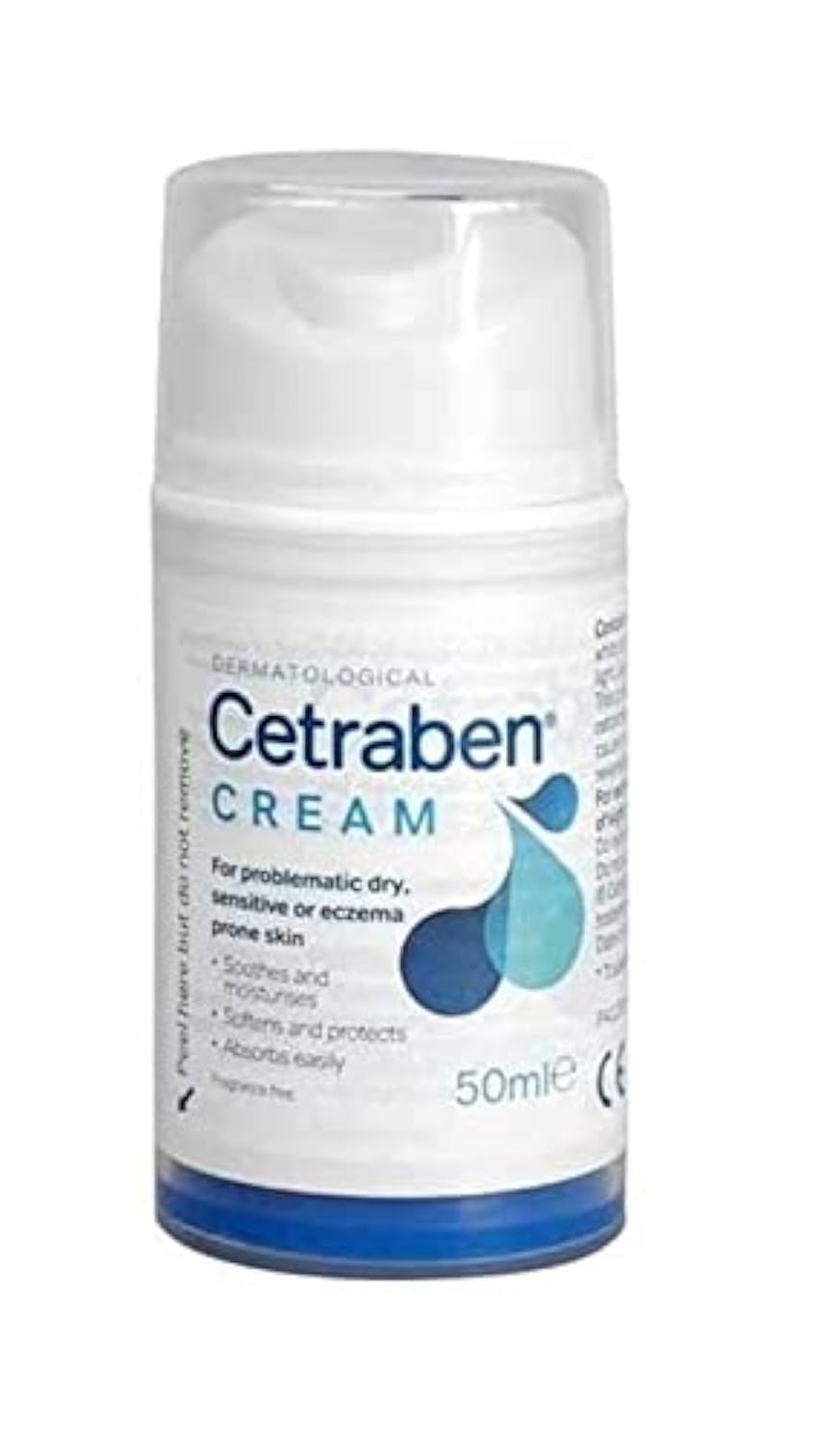 Cetraben crema emoliente en envase de 50 g para aliviar la sequedad de la piel
