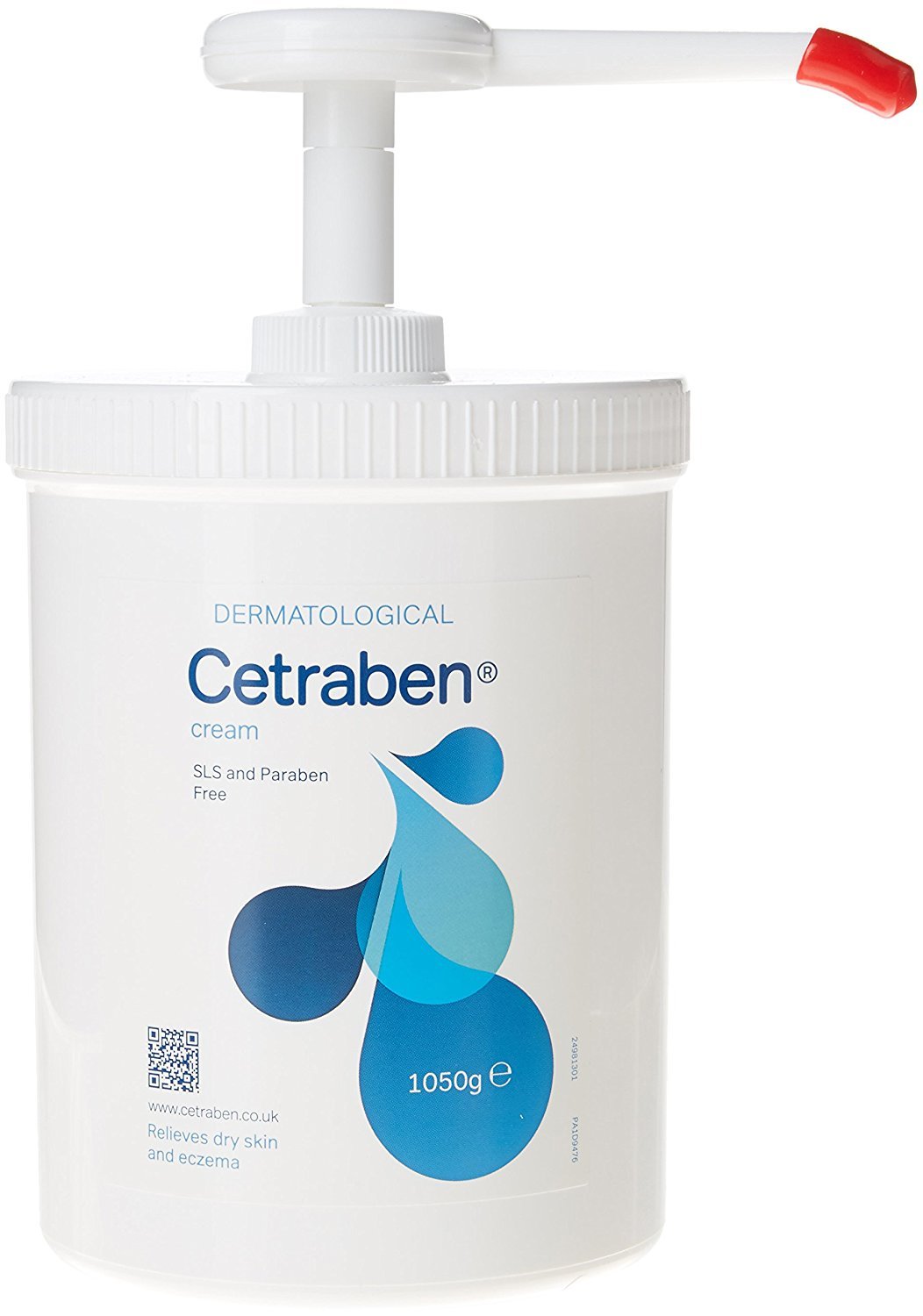 Cetraben crema emoliente en tarro para piel seca y eczema