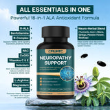 CFILIHTC Antioxidantes NAC y vitaminas para protección celular.
