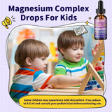 CFILIHTC Gotas de magnesio para niños, cuentagotas cómodo para dosis.