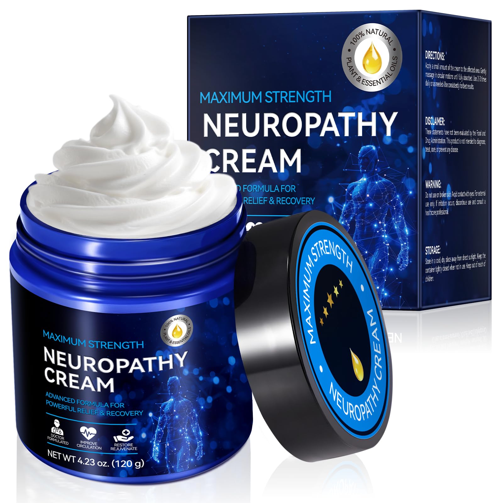 CFXYHNOX crema neuropatia pies: alivio suave y absorción rápida