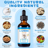 CFXYHNOX Gotas de lisina para gatos, mezcla en comida húmeda