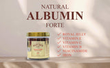 CGMLABS Albumina Natural Forte — frasco frente con logotipo para confianza