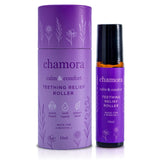Chamora roll-on alivio dentición para bebés, aplicación fácil y sin desorden.