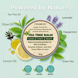 Chamuel Balsamo Ingredientes Clave: arbol de te y aceites vegetales