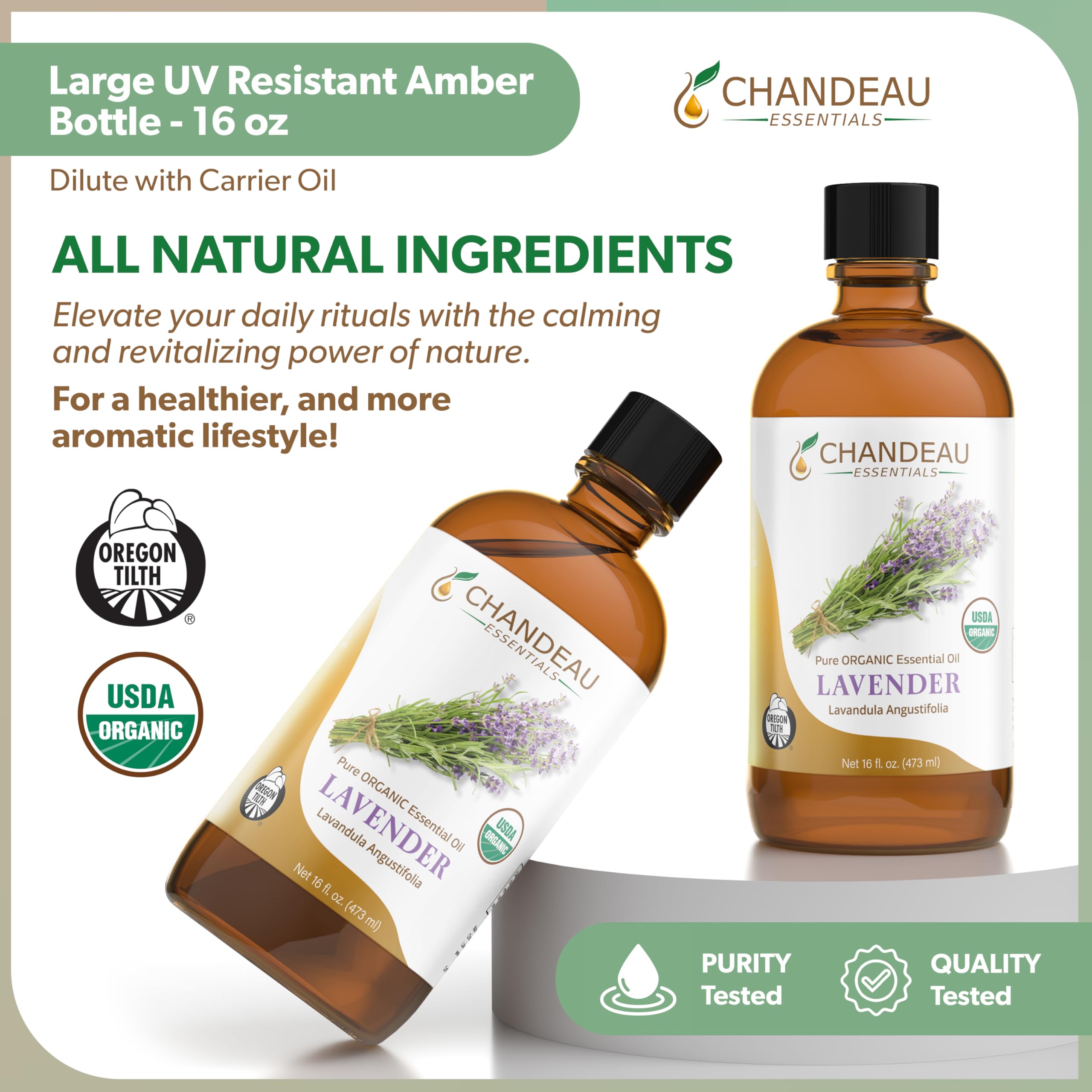 Chandeau Essentials Lavanda: lavado y textiles con aroma floral agradable