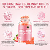 CHANGARLOAD gominolas glutacion-colageno: ingredientes naturales a base de plantas.