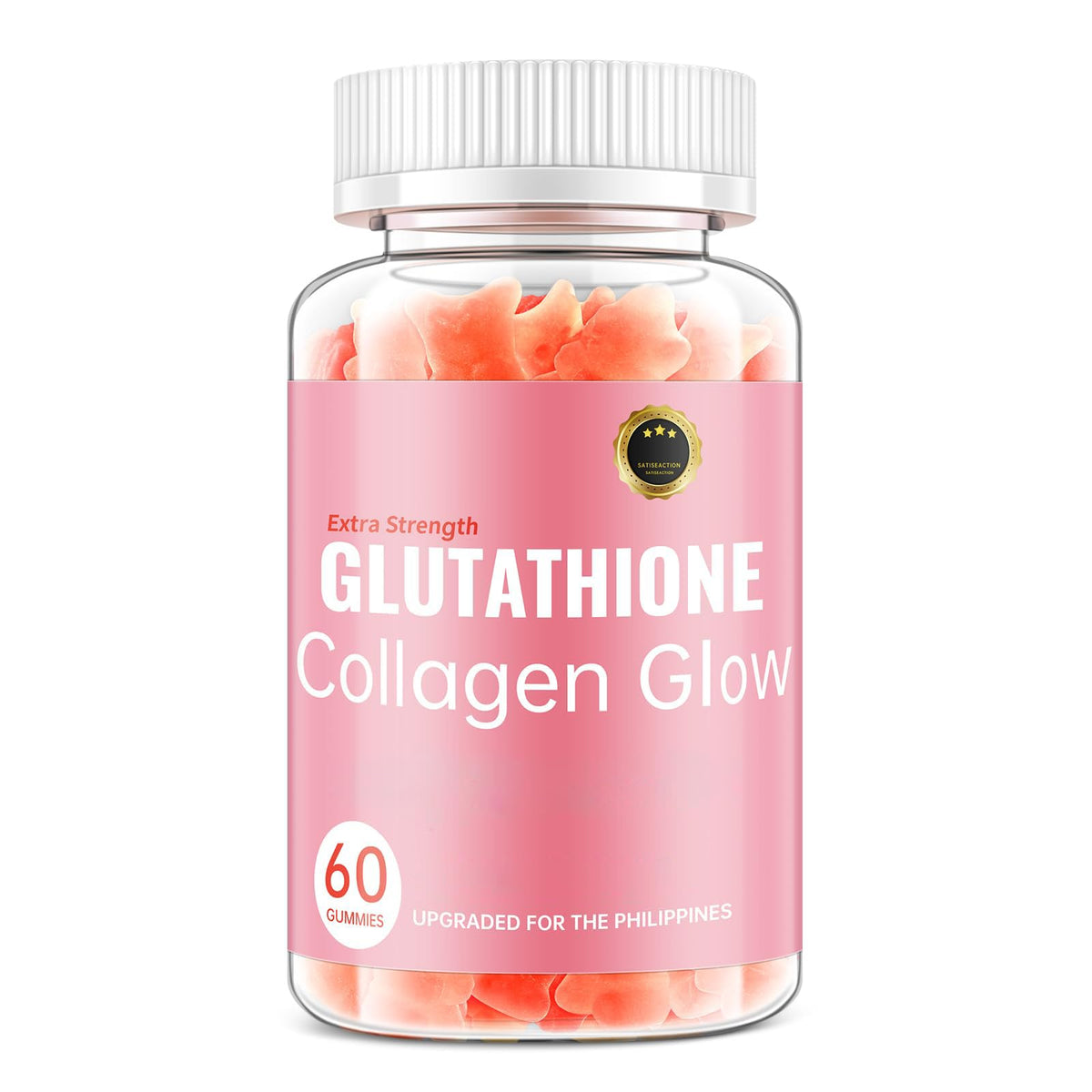CHANGARLOAD gomitas-glutation-colágeno en botella para cuidado diario de la piel