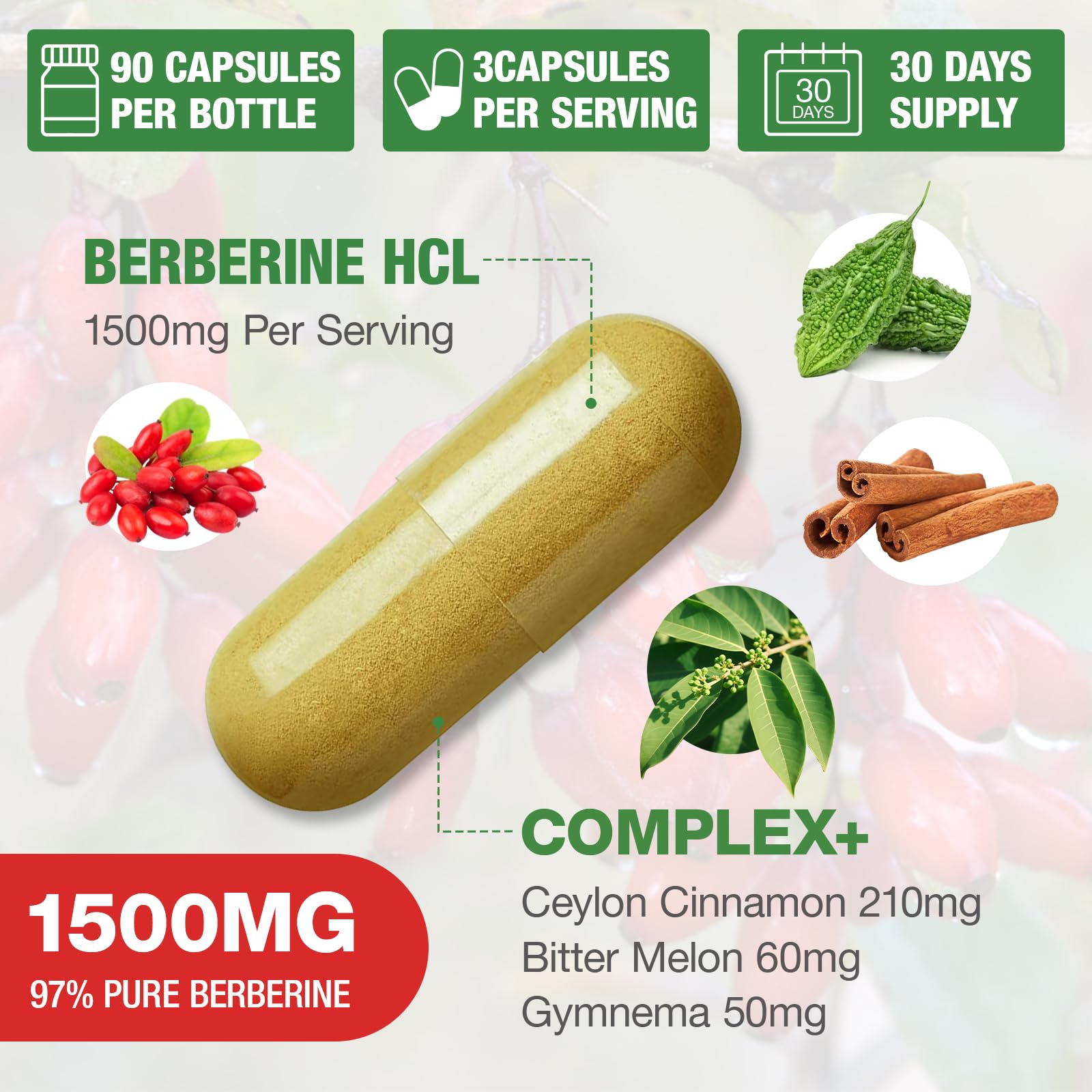 Mezcla herbal 5 en 1 de CHANUBITO para apoyo general