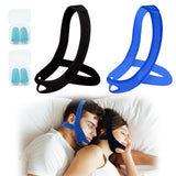 Charunee correa de mentón para dormir con ajuste ergonómico para una noche más tranquila