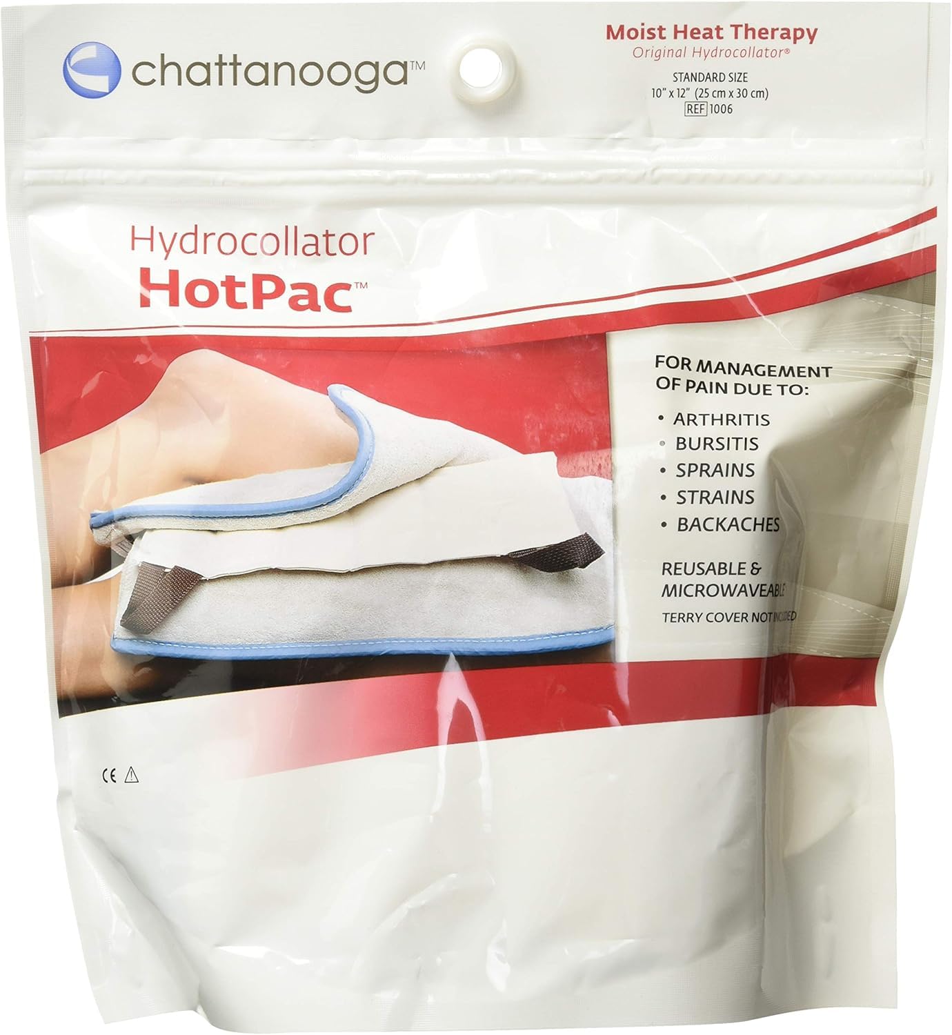 HotPacs Chattanooga con relleno de bentonita para calor profundo.