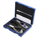 Alicate ergonómico de Chazcool con mango resorte, cómodo para reparaciones prolongadas.