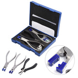 Caja de almacenamiento azul de Chazcool para mantener herramientas seguras y ordenadas.