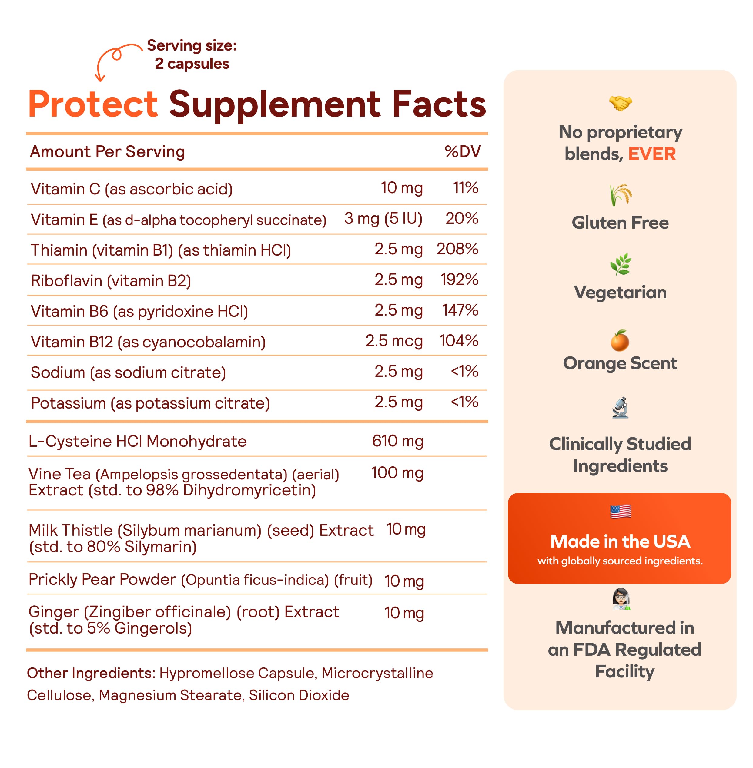 Cheers Protect: cápsulas en mano muestran la dosis diaria para un estilo de vida consciente.