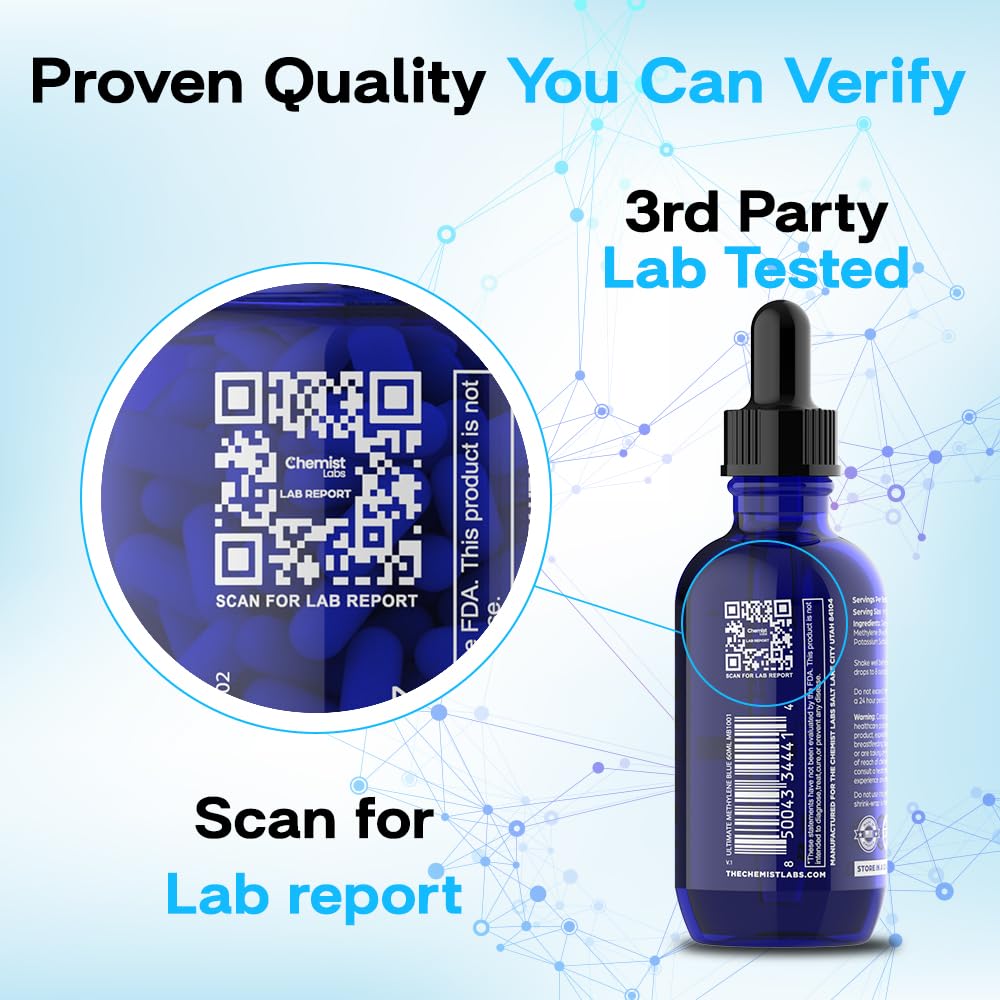 Chemist Labs ofrece 60 porciones medibles para uso controlado.