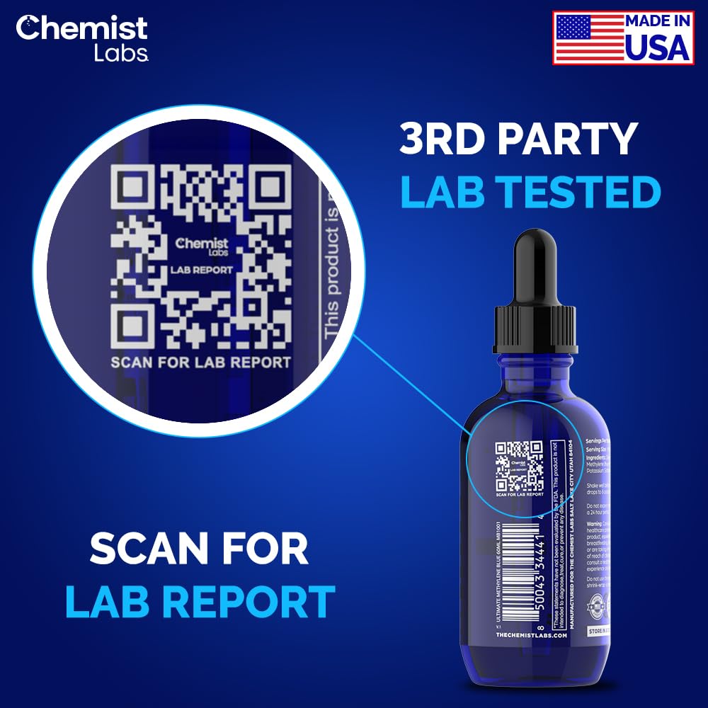 Producto de Chemist Labs verificado por terceros para calidad.