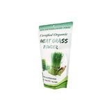 Polvo trigo hierba organico Cherie Sweet Heart, listo para batidos energéticos.