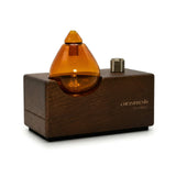 CHEZARTEMIS Amber, difusor de vidrio ámbar con cámara para aromas puros.